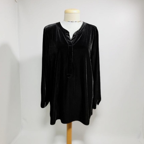 Velvet black buttons Cato size 18- 20W - Picture 12 of 15